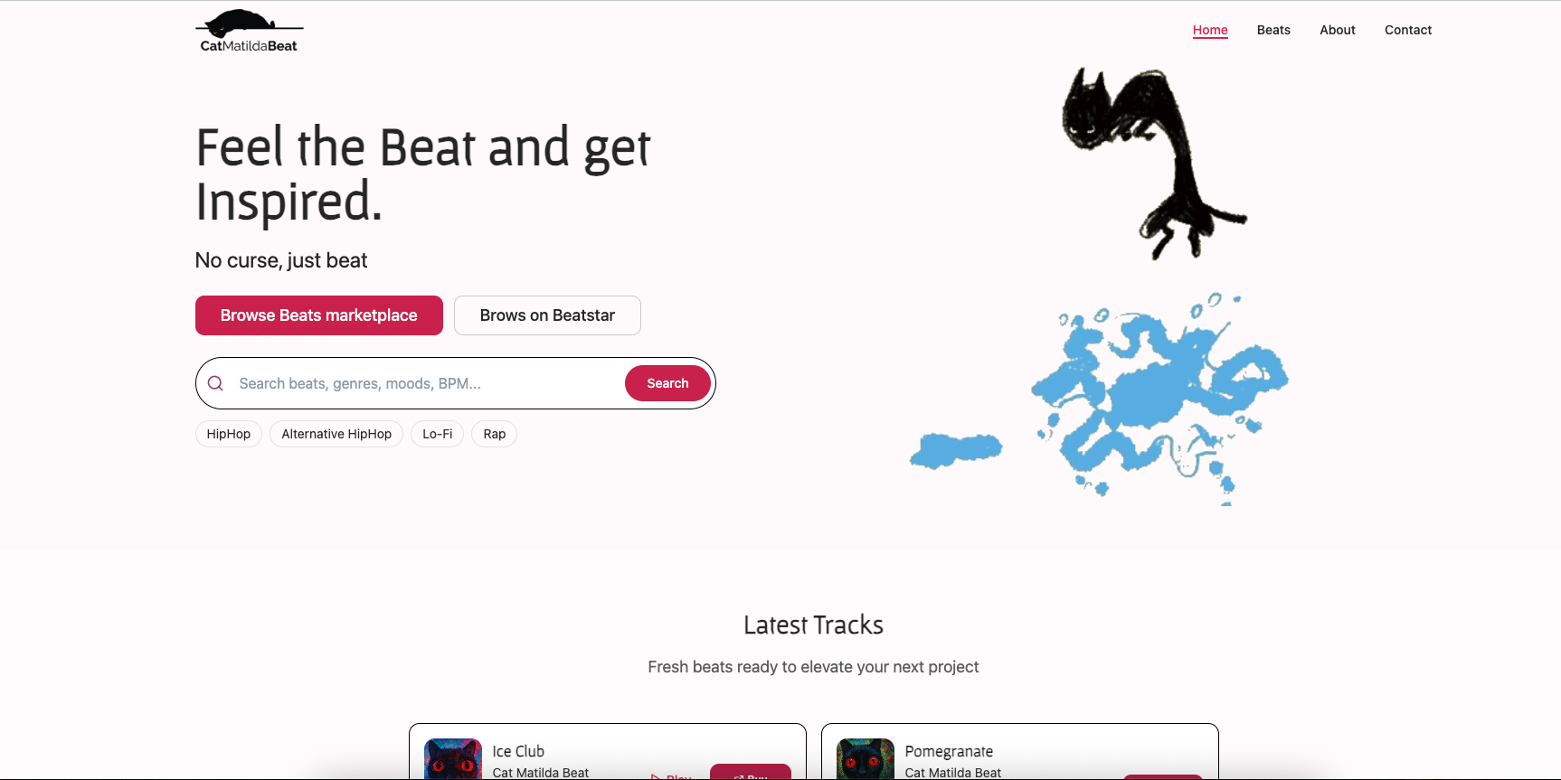 CatMatildaBeat Marketplace